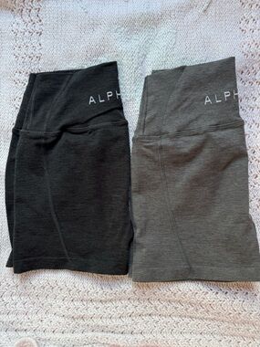 2 pairs of Alphalete shorts